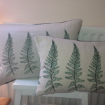 fern cushions, available in a variety of sizes