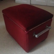 small sewing box..before pic
